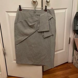KAREN MILLEN gray skirt